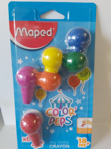 My Baby Crayon Color - PEPS Maped 6 units