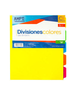 AMPO Binder Divisions 5 Units
