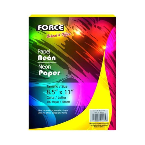 Paper IRIS neon (letter size)